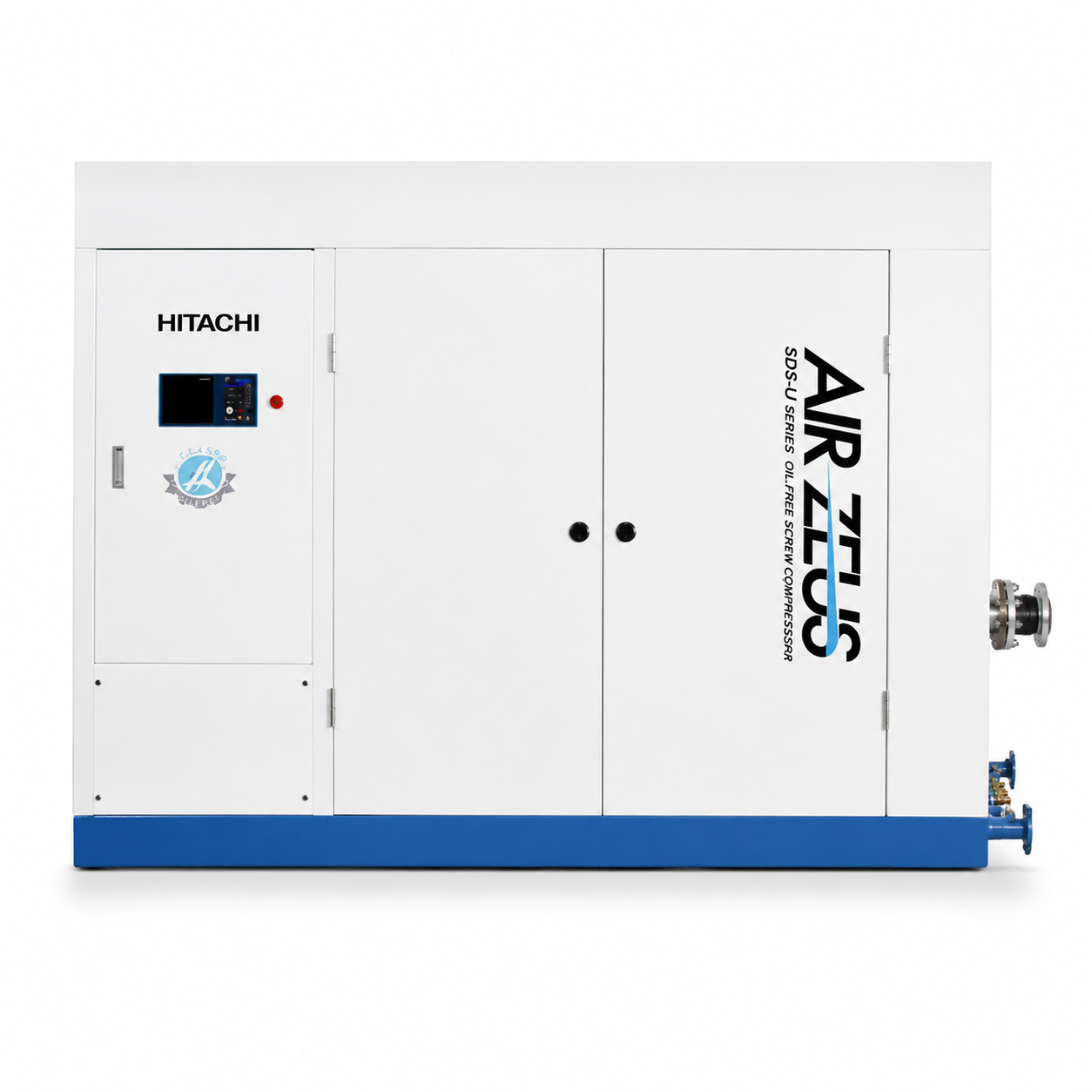 Máy nén khí không dầu Hitachi Air Zeus 105- 440kW SDS-U Series công suất lớn - Ảnh 2