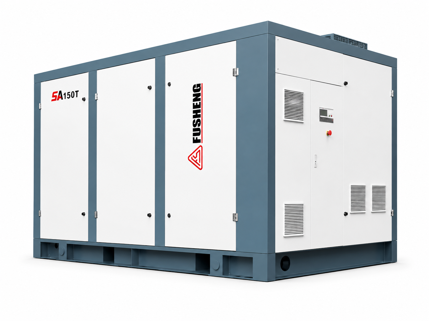 Máy nén trục vít 02 cấp nén 55-150kW Fusheng SAT series - Ảnh 3